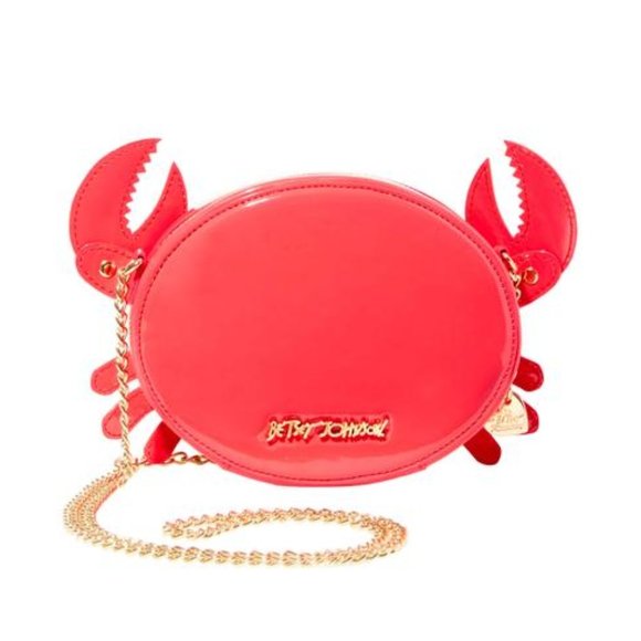 Betsey Johnson KITSCH PINCH ME CRAB CROSSBODY - Picture 4 of 9